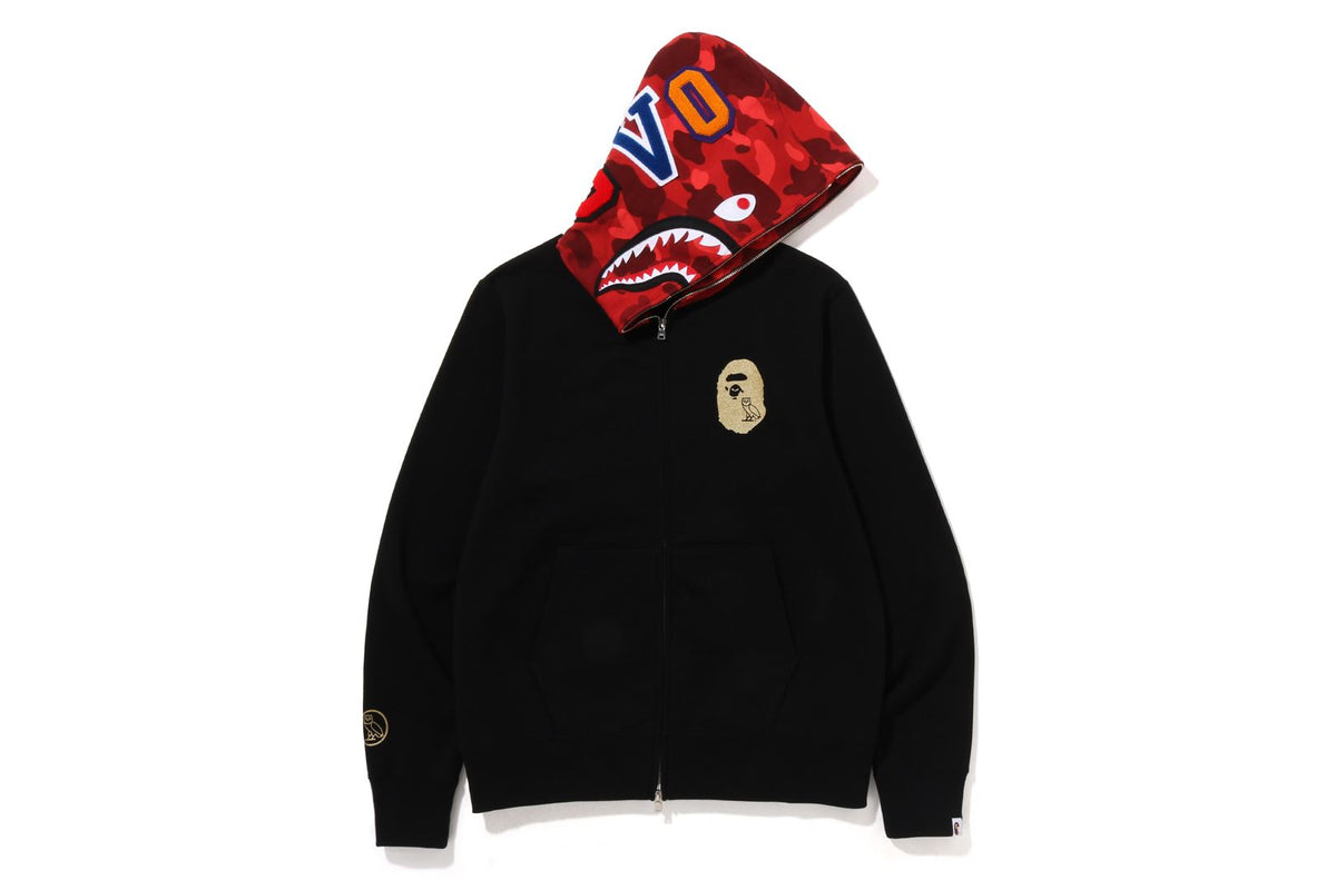 BAPE® X OVO SHARK FULL ZIP HOODIE