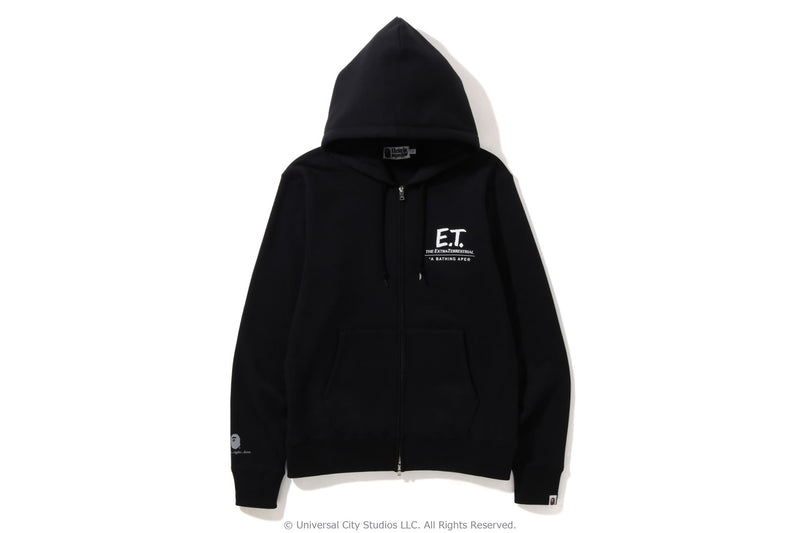 BAPE X E.T. APE HEAD ZIP HOODIE