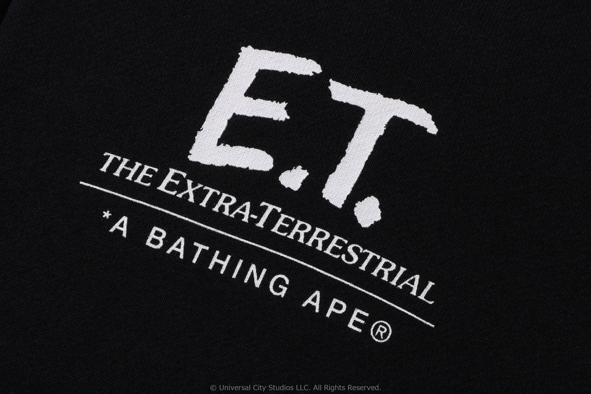 BAPE X E.T. APE HEAD ZIP HOODIE