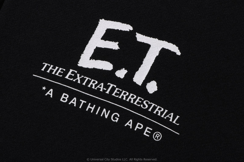 BAPE X E.T. APE HEAD ZIP HOODIE