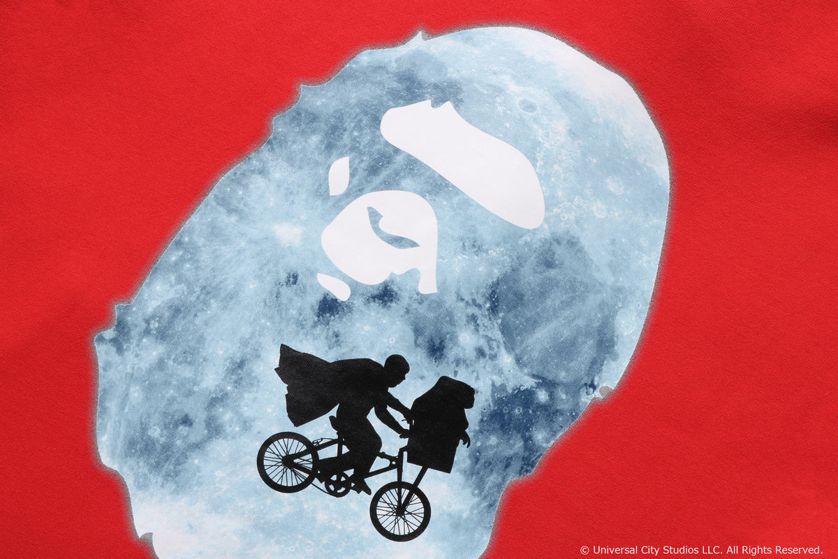 BAPE X E.T. APE HEAD ZIP HOODIE