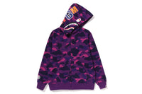 COLOR CAMO SHARK ZIP HOODIE JUNIOR