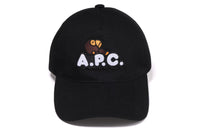 BAPEÂ® X A.P.C. MILO ON APC DENIM CAP