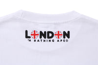BAPE MENS COTTON PRINTED BAPE LONDON STORE 1ST ANNIV. BABY MILO UMBRELLA T-SHIRT
