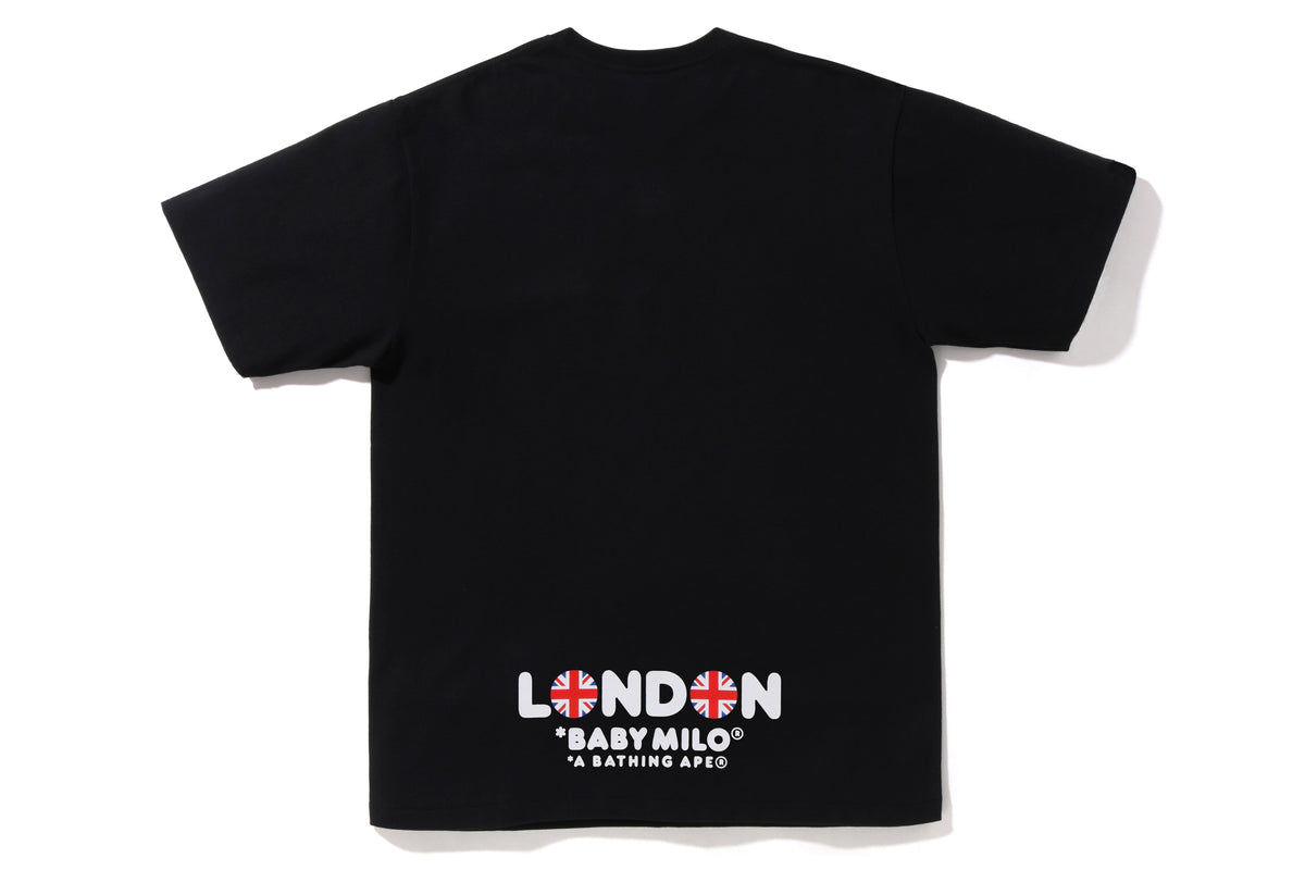 BAPE STORE® LONDON 1ST ANNIV. BABY MILO CROWN TEE
