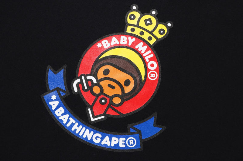 BAPE STORE® LONDON 1ST ANNIV. BABY MILO CROWN TEE