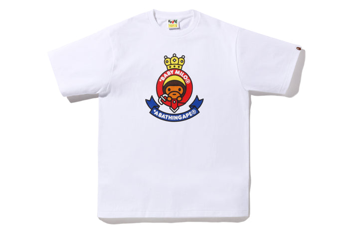 BAPE STORE® LONDON 1ST ANNIV. BABY MILO CROWN TEE