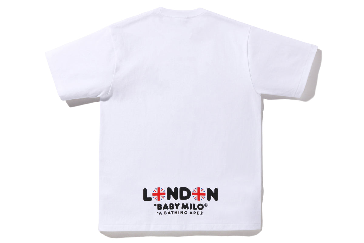 BAPE STORE® LONDON 1ST ANNIV. BABY MILO CROWN TEE