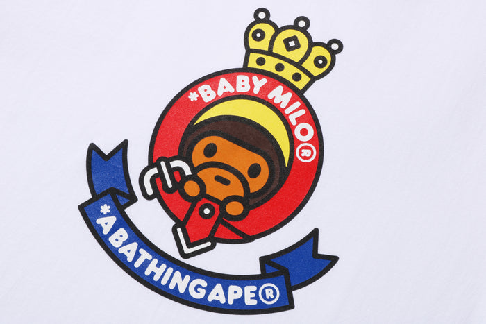 BAPE STORE® LONDON 1ST ANNIV. BABY MILO CROWN TEE