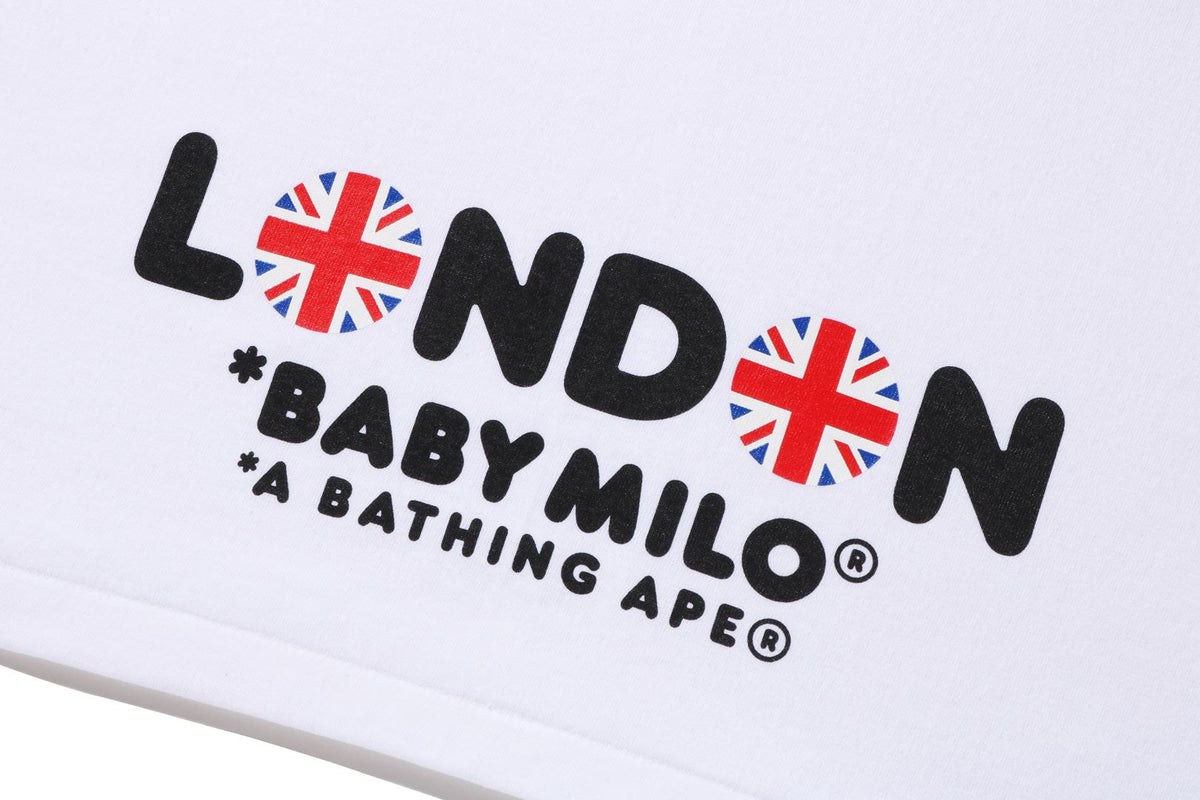 BAPE STORE® LONDON 1ST ANNIV. BABY MILO CROWN TEE