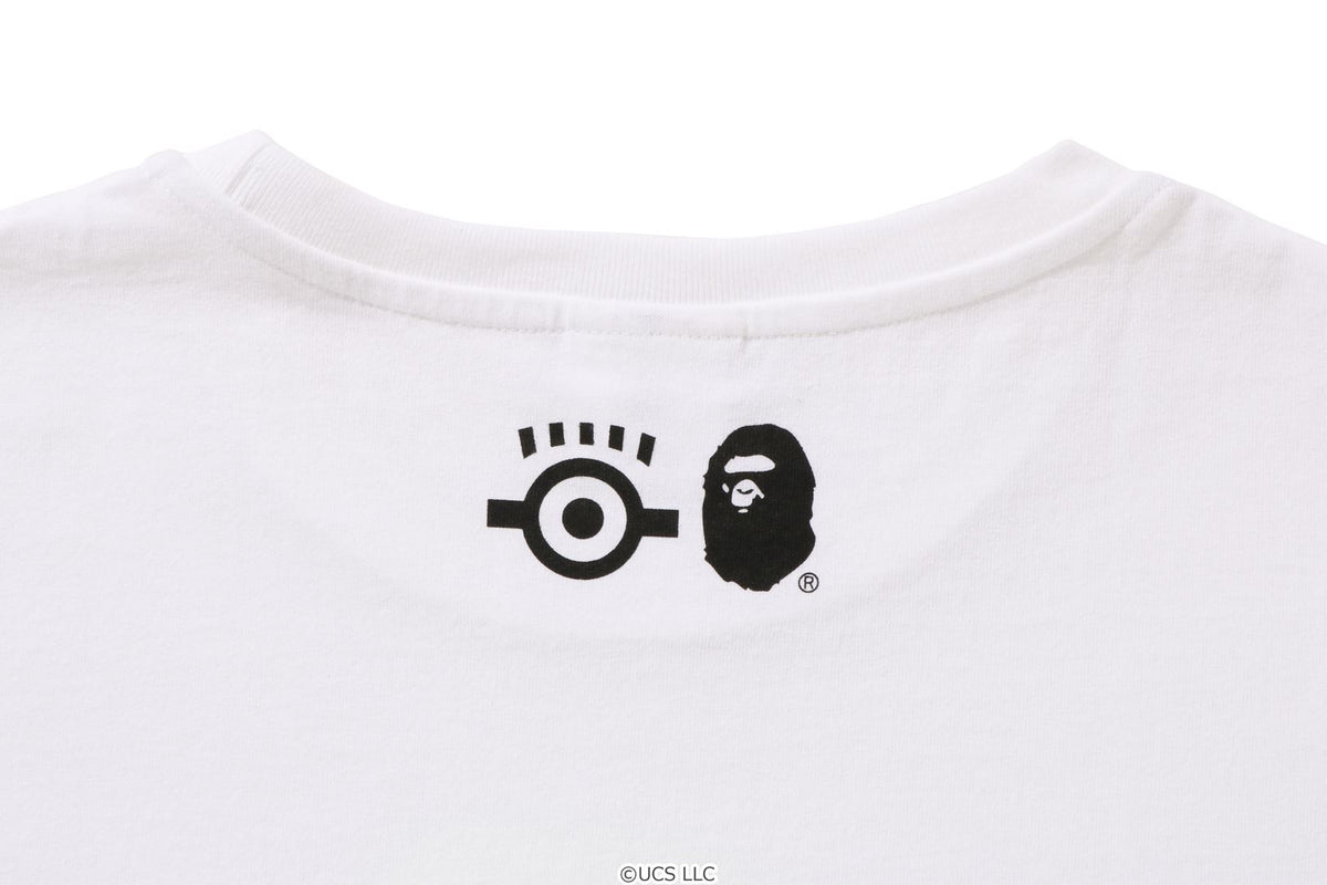 BAPEÂ® X MINIONS APE HEAD TEE