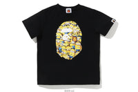 BAPEÂ® X MINIONS APE HEAD TEE