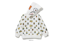 BAPEÂ® X MINIONS SHARK ZIP HOODIE
