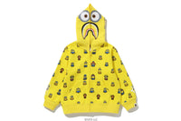 BAPEÂ® X MINIONS SHARK ZIP HOODIE