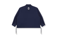 BAPE BLACK MENS OVERSIZED COACH JACKET
