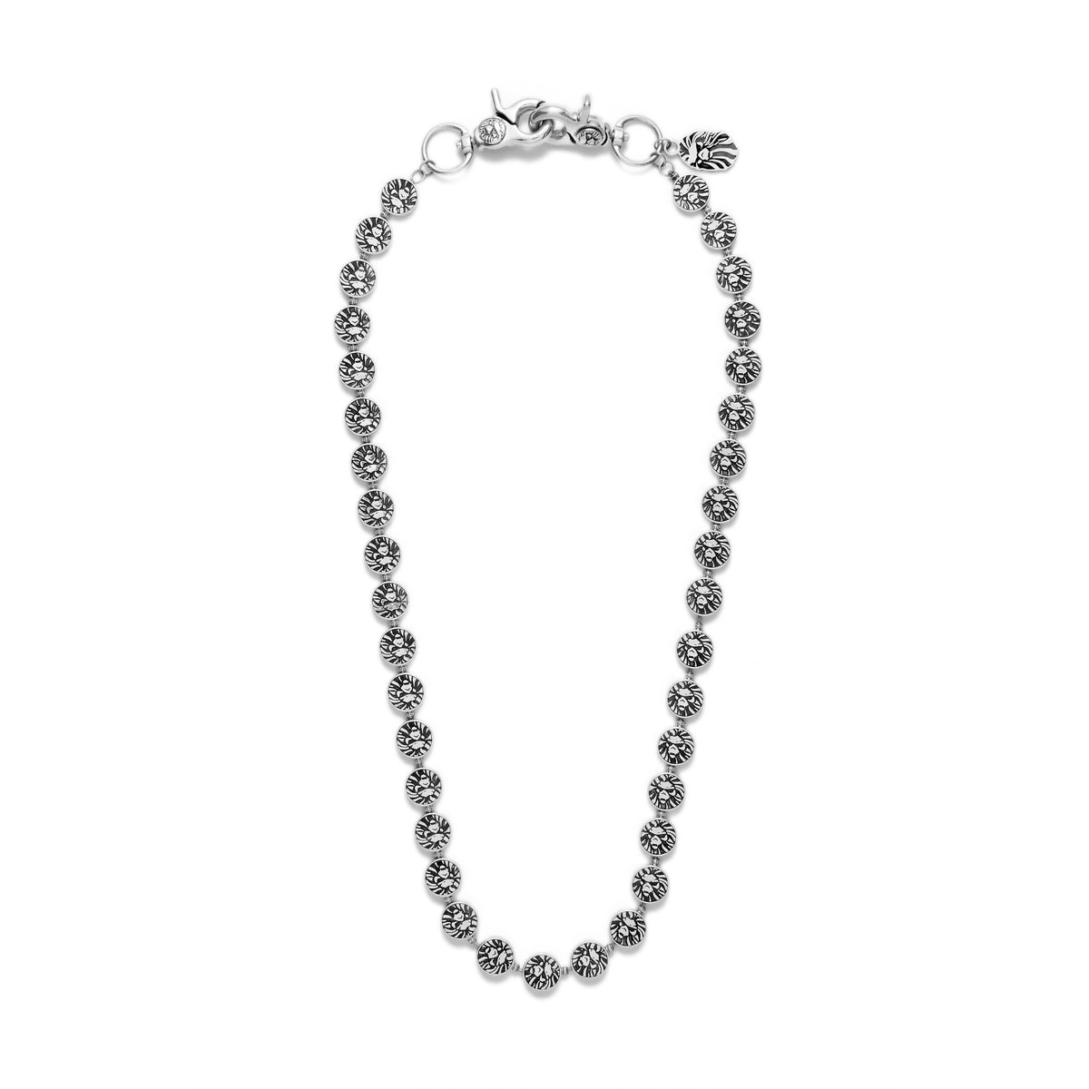 BAPE BLACK 925 SILVER BEAD CHAIN