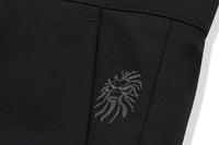 BAPE BLACK LOOSE FIT PANTS