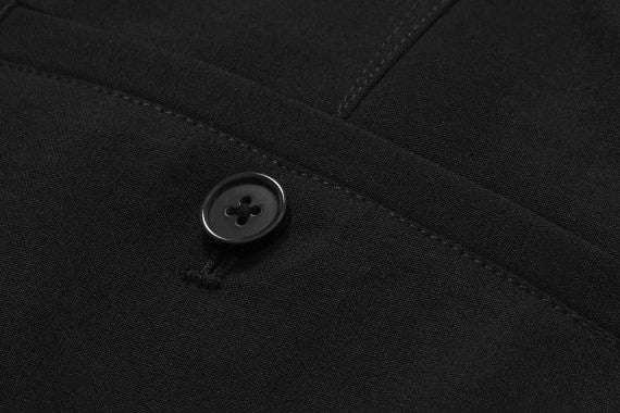 BAPE BLACK LOOSE FIT PANTS