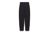 BAPE BLACK TAPERED FIT PANTS