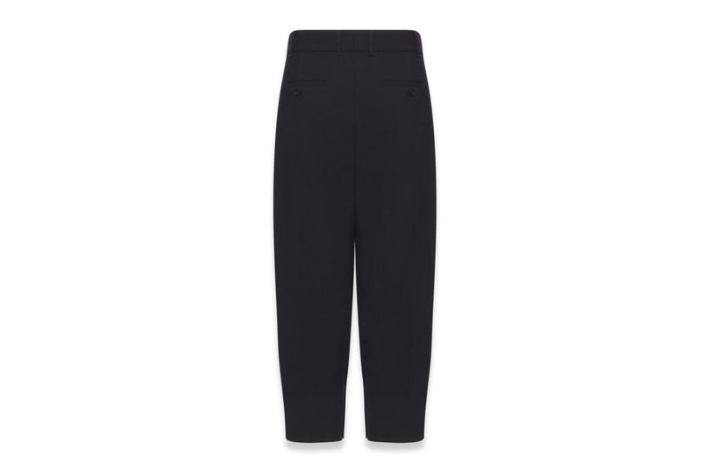 BAPE BLACK TAPERED FIT PANTS