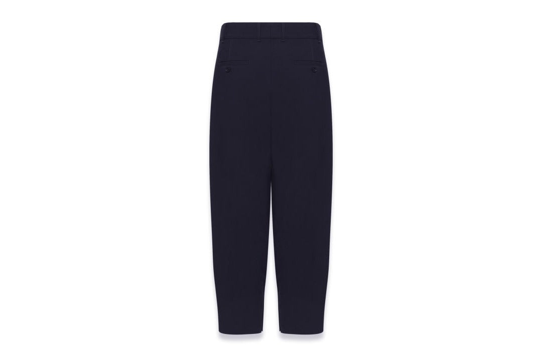 BAPE BLACK TAPERED FIT PANTS