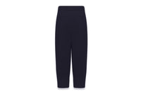 BAPE BLACK TAPERED FIT PANTS