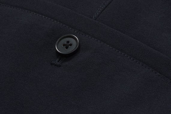 BAPE BLACK TAPERED FIT PANTS