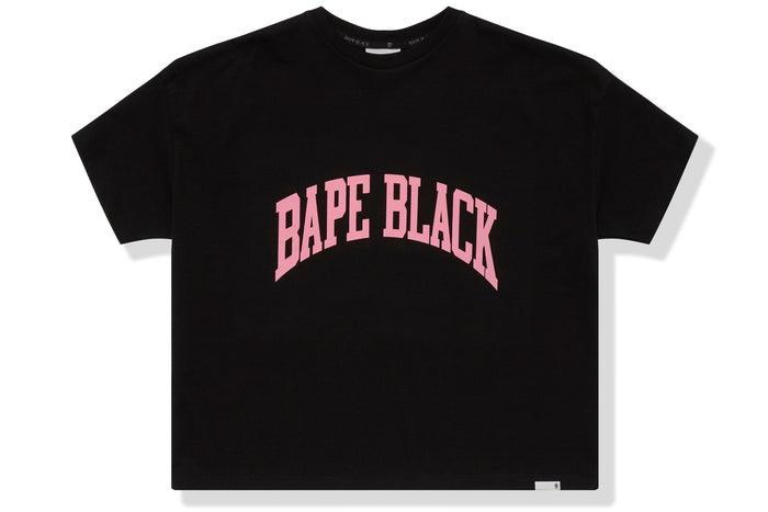 BAPE BLACK LOGO TEE (BOXY FIT)