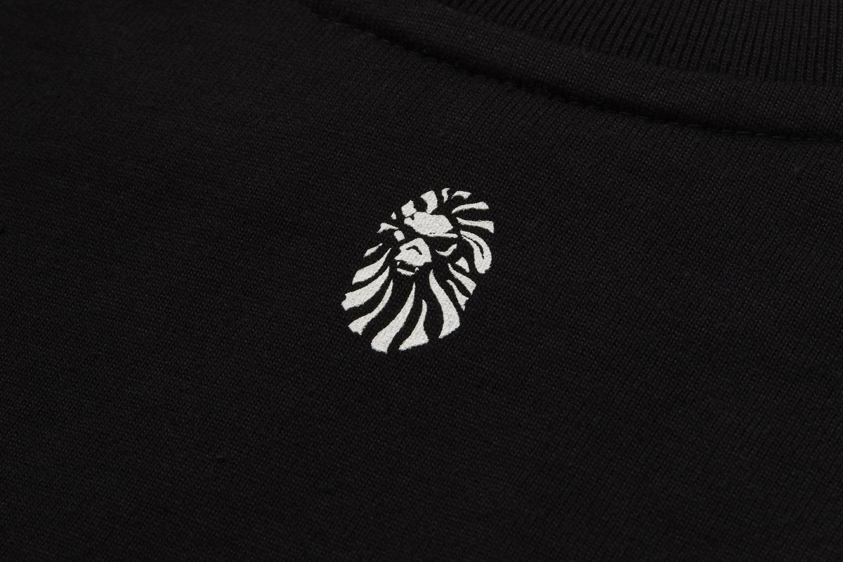 BAPE BLACK LOGO TEE (BOXY FIT)