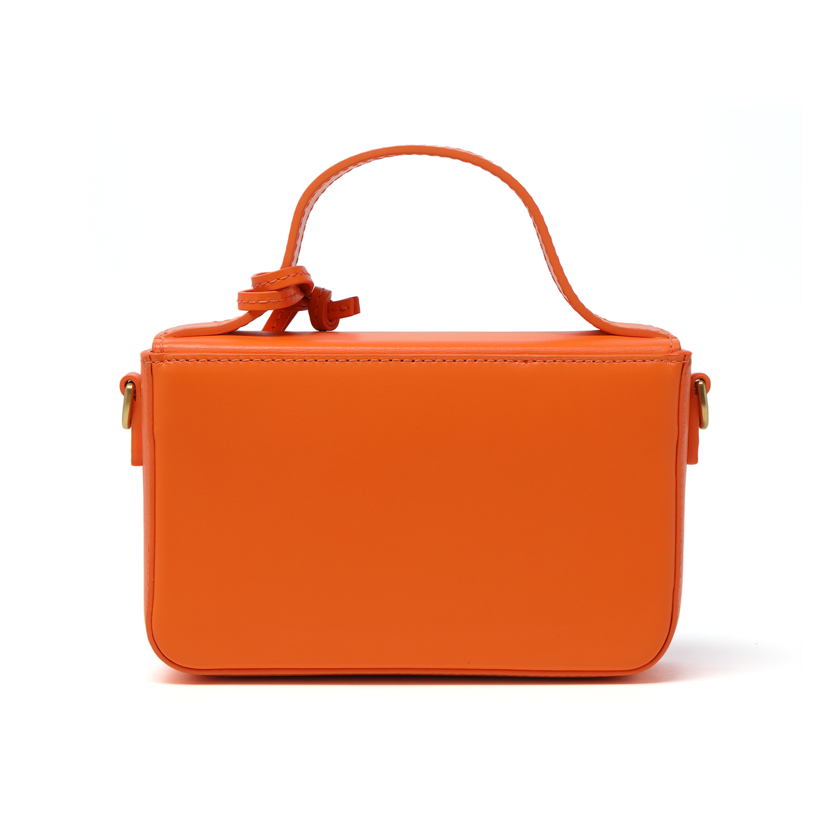 BAPY LEATHER BOX CROSSBODY BAG