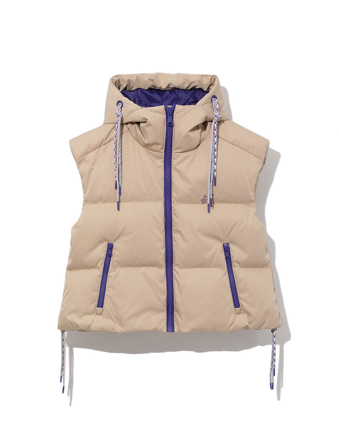 BAPY VEST DOWN JACKET