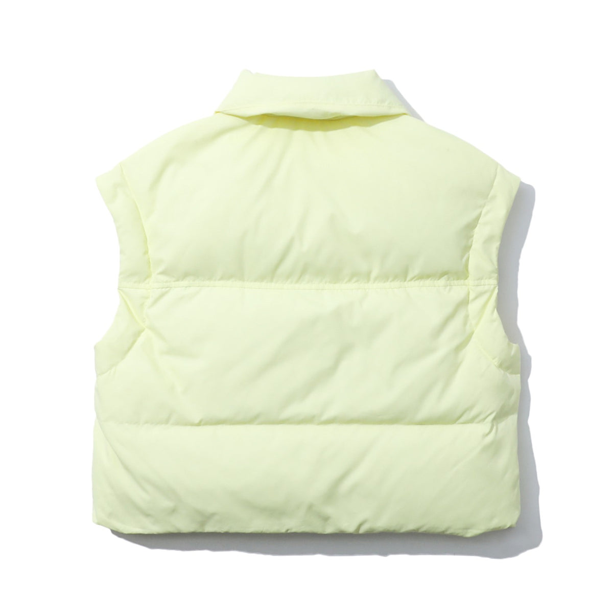 BAPY FLORAL BROOCH VEST DOWN JACKET