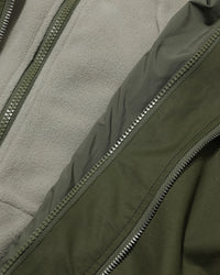 BAPY FLEECE COLLAR PARKA JACKET