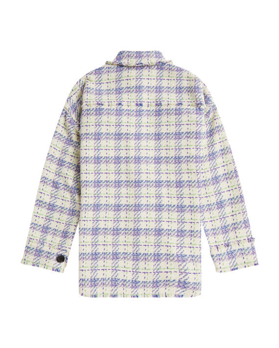 BAPY TARTAN SHIRT JACKET