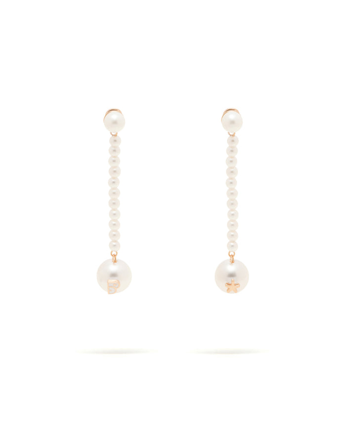 BAPY PEARL DROP EARRINGS