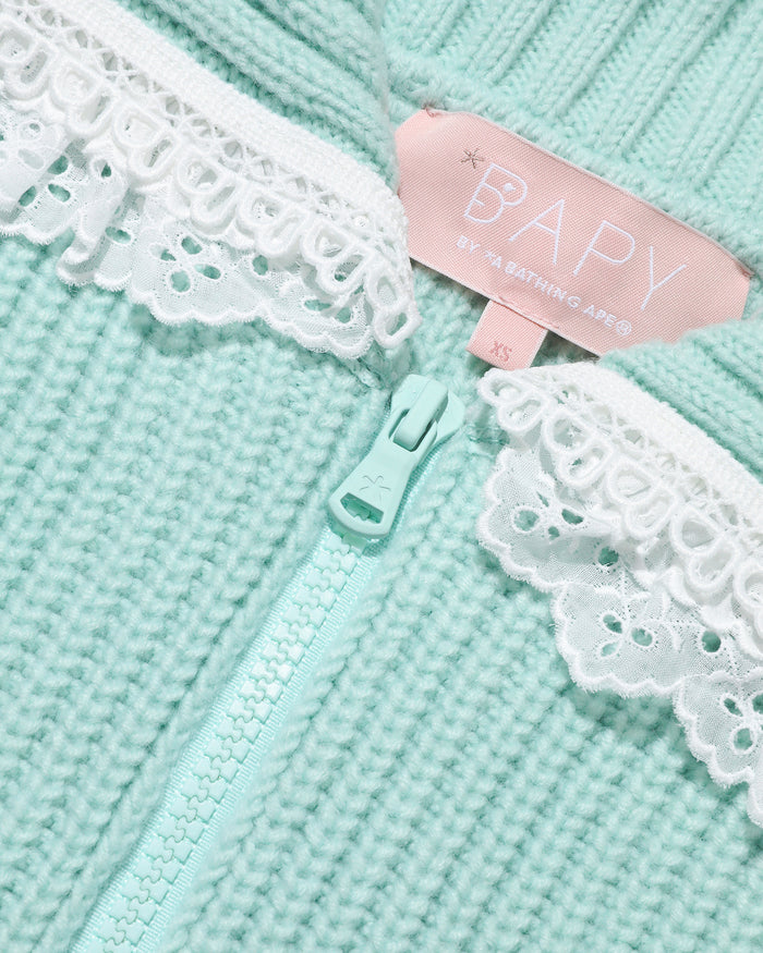 BAPY ZIP UP SWEATER