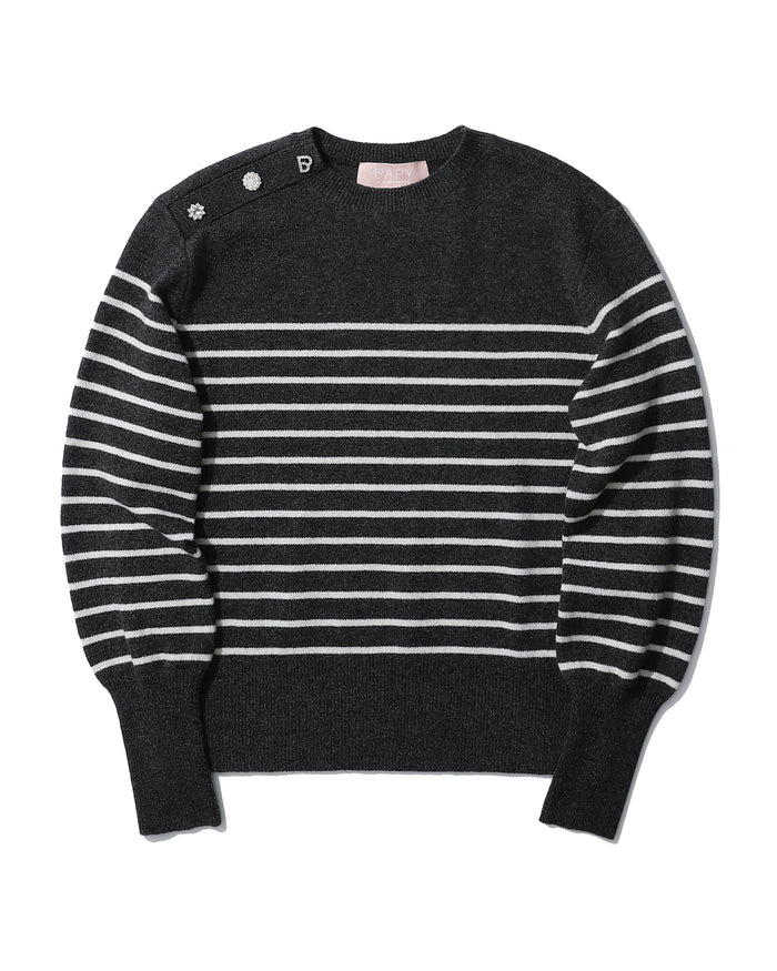 BAPY STRIPED SWEATER