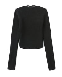 BAPY SWEETHEART KNIT TOP
