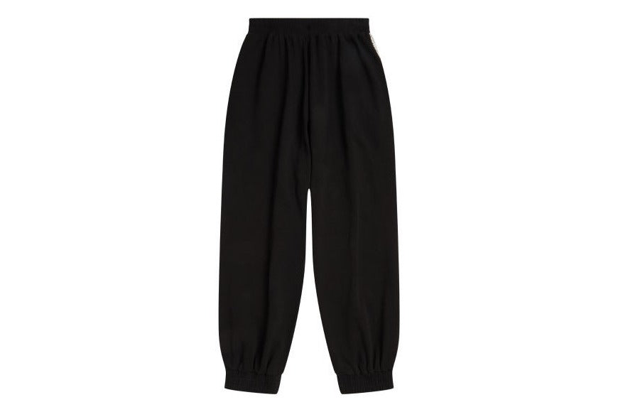 BAPY LACE-PATCHED SWEAT PANTS