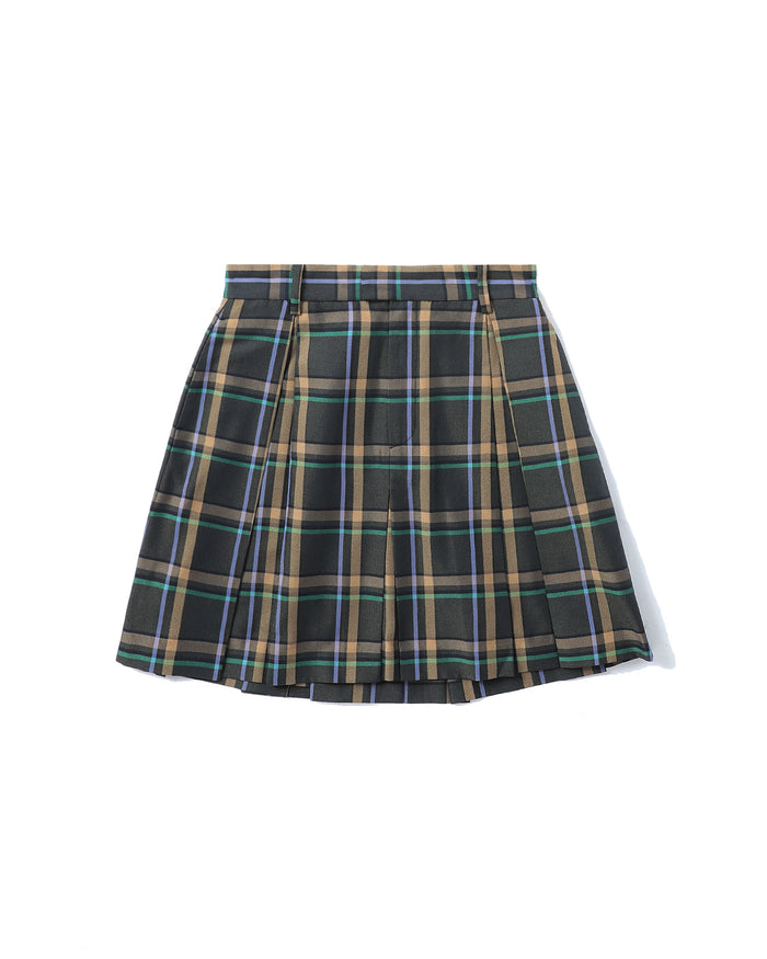 BAPY CHECK SKIRT