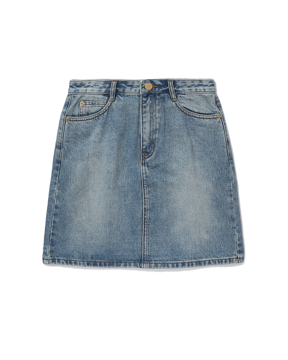 BAPY A-LINE DENIM SKIRT