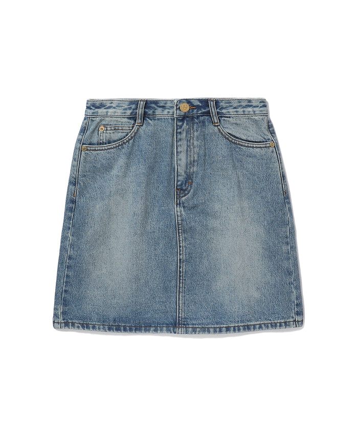 BAPY A-LINE DENIM SKIRT