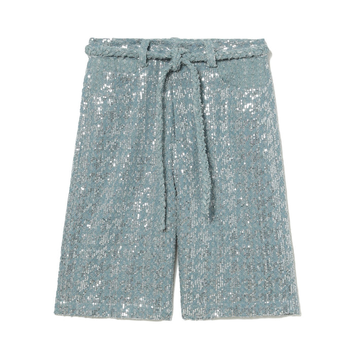 BAPY SEQUINS DENIM CULOTTE