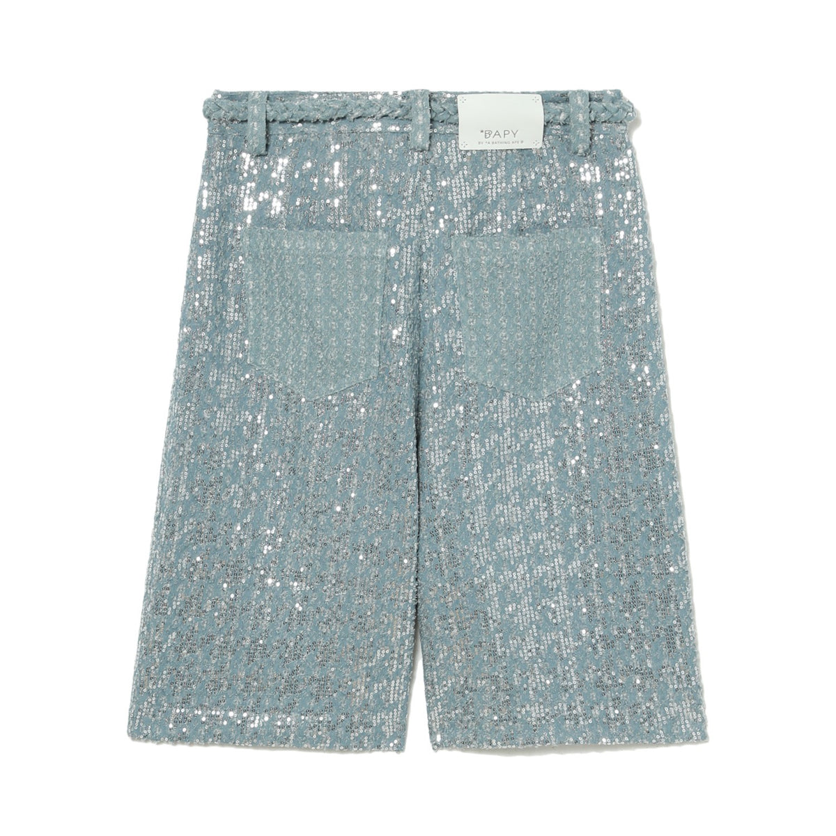 BAPY SEQUINS DENIM CULOTTE