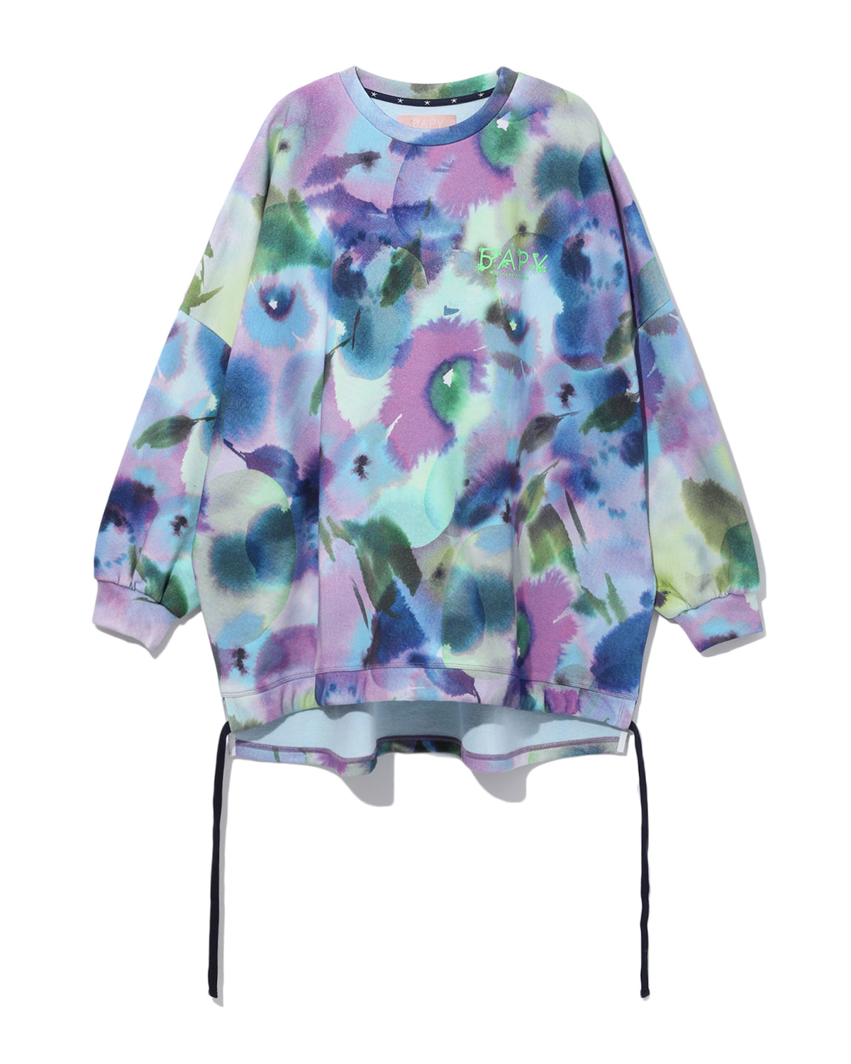 BAPY FLORAL PRINT SWEATSHIRT
