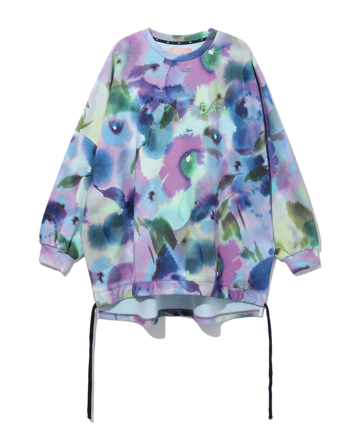 BAPY FLORAL PRINT SWEATSHIRT