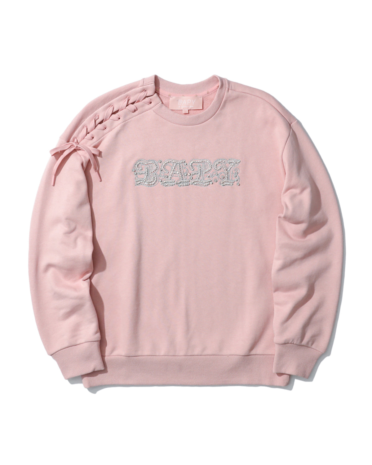 BAPY BEADED LOGO SWEATSHIRT