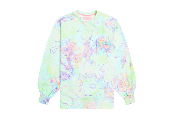 BAPY TIE DYE EFFECT SWEATSHIRT