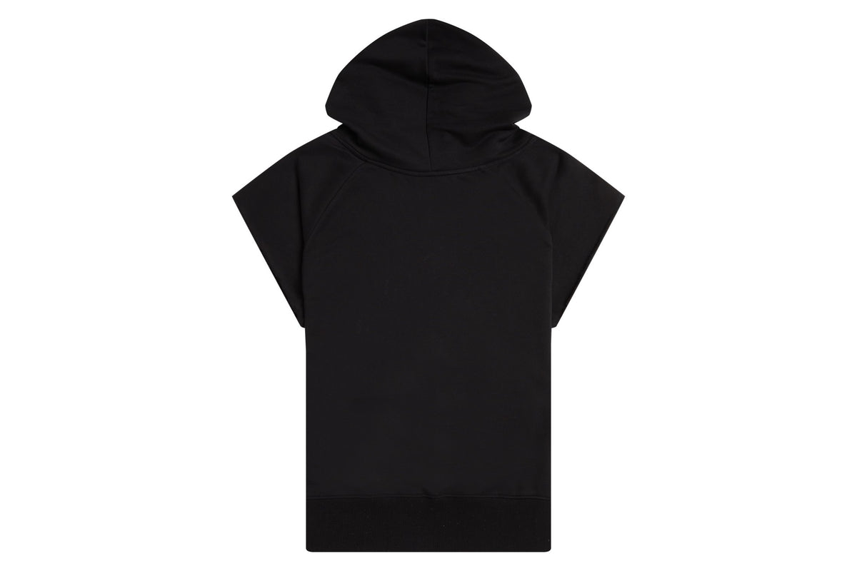 BAPY CHAIN STITCH LOGO SHORT SLEEVE HOODIE