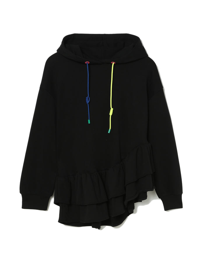 BAPY RUFFLE SWEATSHIRT